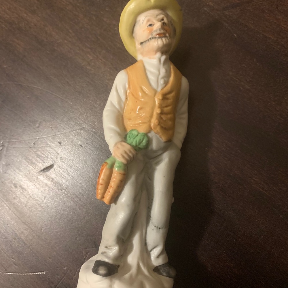 Vintage Old Men Ceramic Figurines - Picture 6 of 7